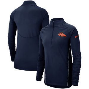 Denver Broncos Nike Women’s Core Half-Zip Pullover Jacket