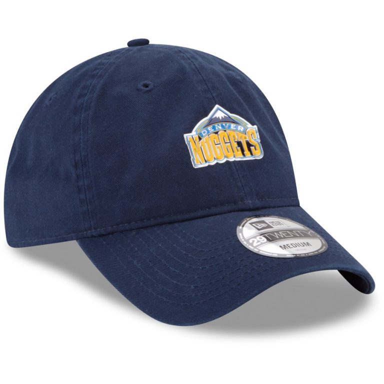 Men’s Denver Nuggets New Era Navy On-Court 29TWENTY Fitted Hat – MILE ...