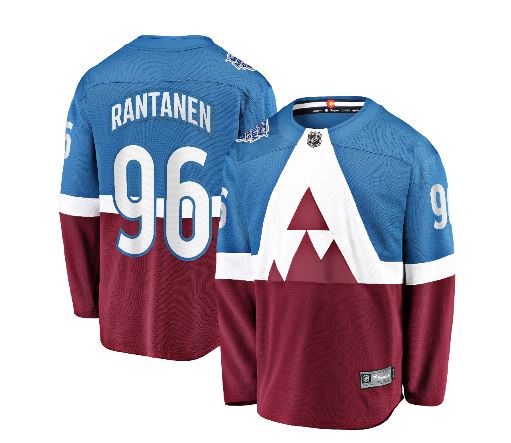 Men's Colorado Avalanche Mikko Rantanen Fanatics Branded Blue